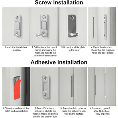SilentClose™ Magnetic Cabinet Catches