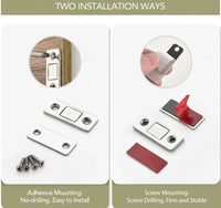 SilentClose™ Magnetic Cabinet Catches